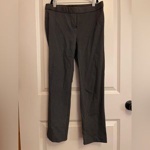 Navy trousers with white spots